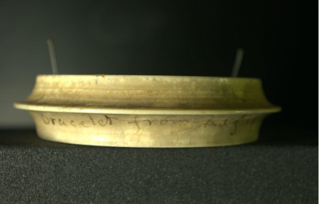 Figure 2: Bracelet from Kafue. BLTDL 20584. Image courtesy of David Livingstone Birthplace, ©David Livingstone Birthplace.